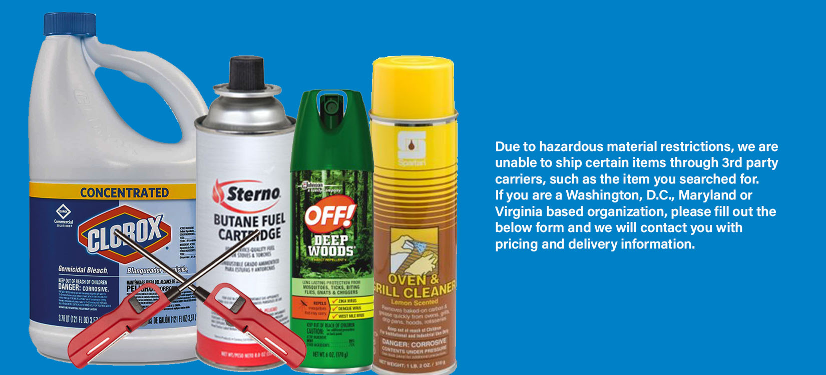 hazardous material restrictions